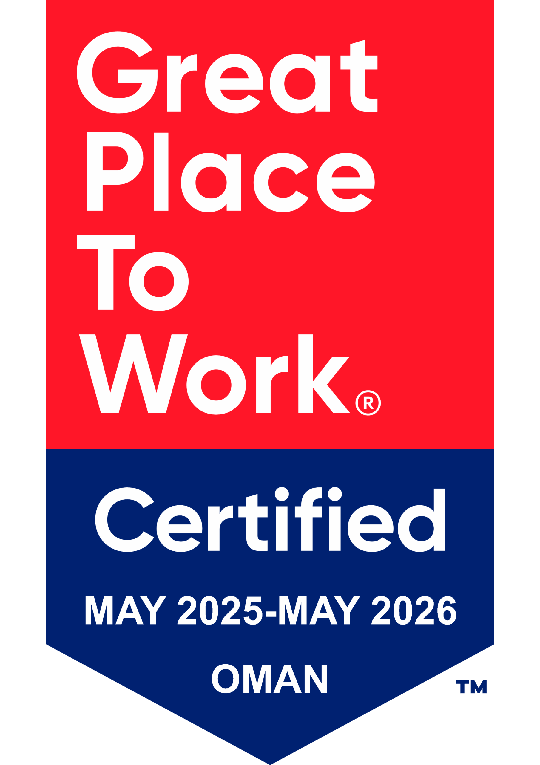 Oman Data Park Certification Badge